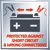 EINHELL Batterie-Ladegerät CC-BC 5 rot/schwarz, für Kfz- und Motorradbatterien
