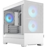 Fractal Design Pop Mini Air RGB White TG Clear Tint, Tower-Gehäuse weiß