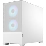Fractal Design Pop Mini Air RGB White TG Clear Tint, Tower-Gehäuse weiß