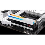 G.Skill DIMM 32 GB DDR5-6400 (2x 16 GB) Dual-Kit, Arbeitsspeicher weiß, F5-6400J3239G16GX2-TZ5RW, Trident Z5 RGB, INTEL XMP