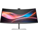 HP Series 7 Pro 734pm Konferenzmonitor, LED-Monitor 86.4 cm (34 Zoll), schwarz/silber, WQHD, IPS-Black, Curved, USB-C, Thunderbolt 4, HDMI, DP, 120Hz Panel