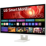 LG Smart Monitor 32U721SA-W, LED-Monitor 80 cm (32 Zoll), weiß, UltraHD/4K, VA, HDMI, USB-C, WebOS, FB