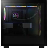 NZXT H7 Flow RGB           , Tower-Gehäuse schwarz (matt), Tempered Glass