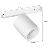 Philips HUE Perifo Zylinderspot, Leuchte weiß