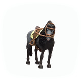 Schleich Horse Club Pura Raza Espanola Stute mit Sattel und Zaumzeug, Spielfigur braun