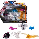 Spin Master Bakugan Evolutions Battle Strike 6er-Pack, Geschicklichkeitsspiel mit 3 Bakugan-Bällen, zwei Nanogan und einem Geogan