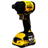 Stanley  Akku-Schlagschrauber (SFMCF811D1T-QW), 18Volt schwarz/gelb, Li-Ion-Akku 2,0Ah, Pro-Stack Koffer