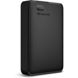 WD Elements Portable 6 TB, Externe Festplatte schwarz, Micro-USB-B 3.2 Gen 1 (5 Gbit/s)