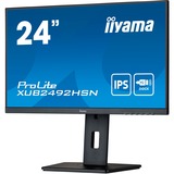 iiyama ProLite XUB2492HSN-B5, LED-Monitor 60.5 cm (24 Zoll), schwarz, FullHD, IPS, 75 Hz, HDMI