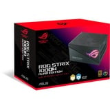 ASUS ROG STRIX 1000W Gold Aura Edition, PC-Netzteil schwarz, 5x PCIe, Kabel-Management, 1000 Watt