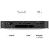 Apple Mac mini M2 8-Core CTO, MAC-System silber, macOS Ventura
