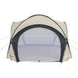 Bestway LAY-Z-SPA Dome Pavillon, Zelt hellgrau/dunkelgrau, 390 x 390 x 255cm