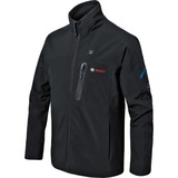 Bosch Heat+Jacket GHJ 12+18V Kit Größe XL, Arbeitskleidung schwarz, inkl. Ladeadapter GAA 12V-21, 1x 12-Volt-Akku