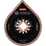 Bosch Professional EXPERT Mörtelentferner AVZ 70 RT4 3 max, Ø 70mm, Sägeblatt 10 Stück, Carbide-RIFF, Schnittbreite 2,5mm