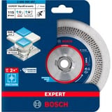 Bosch Professional X-LOCK Diamanttrennscheibe Expert HardCeramic, Ø 115mm Bohrung 22,23mm