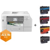 Brother MFC-J4540DWXL, Multifunktionsdrucker grau, USB, LAN, WLAN, Scan, Kopie, Fax, Duplex (Druck)