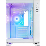 Chieftec Visio GM-30W-TG-OP, Tower-Gehäuse weiß, Tempered Glass x 2
