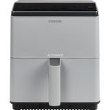 Cosori Heißluftfritteuse Dual Blaze Chef Edition CAF-P583S-AEUR hellgrau, 1.750 Watt, Korb 6,4 Liter
