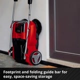 EINHELL Akku-Kehrmaschine TE-SW 18/610 Li-Solo, 18Volt rot/schwarz, ohne Akku und Ladegerät