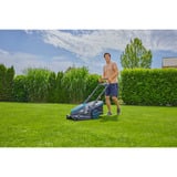 GARDENA Akku-Rasenmäher PowerMax Duo 46/36V P4A, Ready-To-Use-Set 1, 36Volt (2x18V) schwarz/grau, 2x Li-Ion Akku 4,0Ah, POWER FOR ALL ALLIANCE