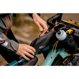 Jack Wolfskin Morobbia Tube Bag                , Fahrradkorb/-tasche schwarz, Oberrohrtasche 0.7 Liter