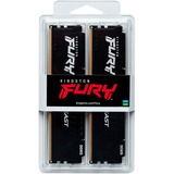 Kingston FURY DIMM 64 GB DDR5-6000 (2x 32 GB) Dual-Kit, Arbeitsspeicher schwarz, KF560C30BBK2-64, Fury Beast, INTEL XMP