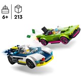 LEGO 60415 City Verfolgungsjagd mit Polizeiauto und Muscle Car, Konstruktionsspielzeug 