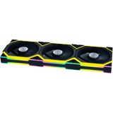 Lian Li UNI FAN SL120 Wireless Reverse 3er-Pack inkl. Controller, Gehäuselüfter schwarz, 124.5 mm