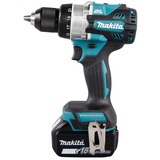 Makita Akku-Bohrschrauber DDF486RTJ, 18Volt blau/schwarz, 2x Li-Ionen Akku 5,0Ah, MAKPAC Gr.2