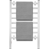 ProfiCare Elektrischer Handtuchwärmer PC-EHW 3115, Radiator silber, 125 Watt, Wandmontage oder freistehend