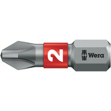 Wera Kraftform Kompakt 28 RA mit Tasche, Bit-Satz schwarz/grün, 6-teilig, 1/4", mit Ratschenfunktion und Edelstahl-Bithalter