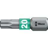 Wera Kraftform Kompakt 28 RA mit Tasche, Bit-Satz schwarz/grün, 6-teilig, 1/4", mit Ratschenfunktion und Edelstahl-Bithalter