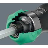 Wera Kraftform Kompakt 28 RA mit Tasche, Bit-Satz schwarz/grün, 6-teilig, 1/4", mit Ratschenfunktion und Edelstahl-Bithalter