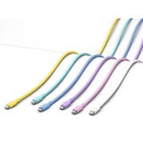 goobay USB 2.0 Silikonkabel blau, USB-C Stecker > USB-C Stecker hellblau, 1,5 Meter, PD 60 Watt