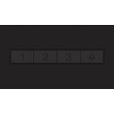 Bosch DWB63BC60 Serie 2, Dunstabzugshaube schwarz (matt), 60 cm