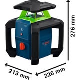 Bosch Professional Rotationslaser GRL18V-3-31G in L-BOXX grün, Boxed