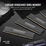 Corsair DIMM 96 GB DDR5-7000 (2x 48 GB) Dual-Kit, Arbeitsspeicher schwarz, CMK96GX5M2B7000C40, Vengeance, INTEL XMP