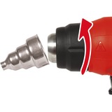 EINHELL Power X-Change Akku-Heißluftpistole TE-HA 18 Li-Solo, 18Volt, Heißluftgebläse rot/schwarz, ohne Akku und Ladegerät