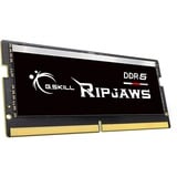 G.Skill SO-DIMM 16 GB DDR5-5600, Arbeitsspeicher schwarz, F5-5600S4645A16GX1-RS, Ripjaws , INTEL XMP