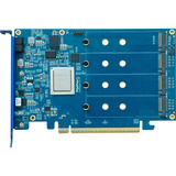 HighPoint Rocket 7604A PCIe Gen5 x16 zu 4-M.2x4 NVMe RAID, RAID-Karte 