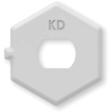 Homematic IP Knaufadapter - DORMA (HmIP-ADA-DL-KD), Halterung 