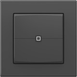 Homematic IP Universal Dimmeraufsatz – Taster (HmIP-UDI-PB2-A) anthrazit