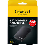 Intenso Portable Hard Drive 320 GB Generalüberholt, Externe Festplatte schwarz, Refurbished