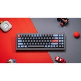 Keychron Q7 Barebone ISO, Gaming-Tastatur schwarz, Hot-Swap, Aluminiumrahmen, RGB