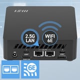 MSI Cubi NUC AI 1UMG-024AT, Mini-PC schwarz, Windows 11 Pro