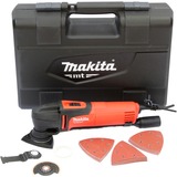 Makita Multifunktions-Werkzeug M9800KX4 rot/schwarz, 200 Watt, 33-tlg. Zubehörset