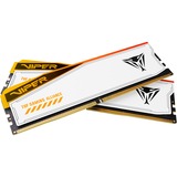 Patriot DIMM 48 GB DDR5-6600 (2x 24 GB) Dual-Kit, Arbeitsspeicher schwarz, PVER548G66C34KT, Viper Elite 5 RGB, INTEL XMP, AMD EXPO
