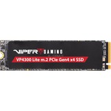 Patriot SSD 4TB 7400/6400 VP4300 Lite M.2 PAT PCIe schwarz, PCIe 4.0 x4, NVMe 2.0, M.2 2280