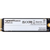 Patriot SSD 4TB 7400/6400 VP4300 Lite M.2 PAT PCIe schwarz, PCIe 4.0 x4, NVMe 2.0, M.2 2280