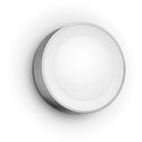 Philips HUE White & Color Ambiance Daylo Outdoor Wandleuchte, LED-Leuchte silber